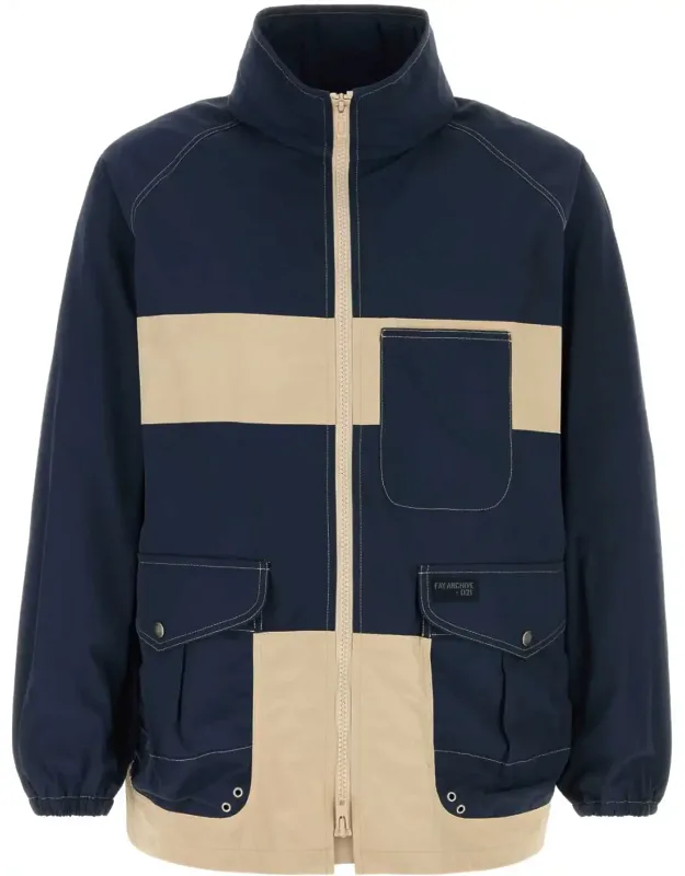 Two-tone Nylon Jacket