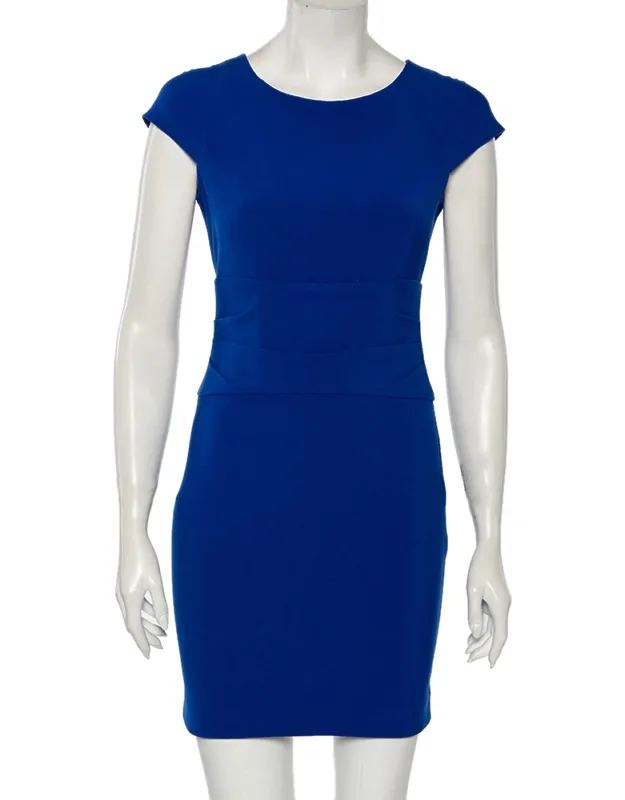 Knit Ruched Waist Detailed Dress