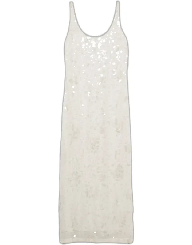 Sequined Maxi Tank Dress
