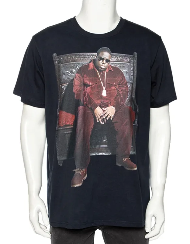 Biggie Throne Printed Short Sleeve T-shirt