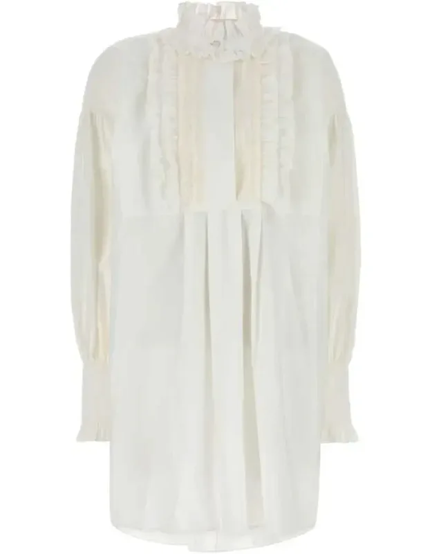 Dress In Cotton Blend