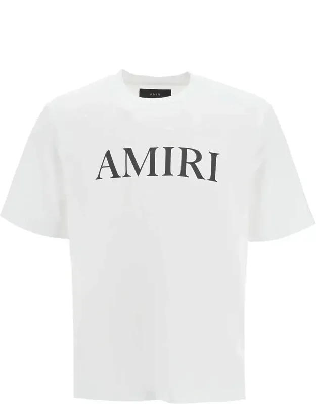 _amiri Core Logo T-shirt Pure Cotton Jersey_