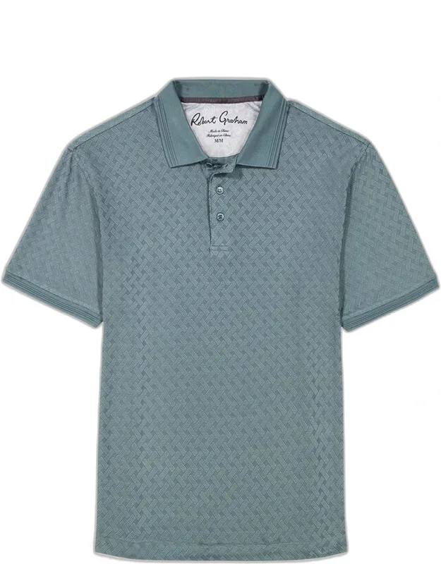 Elias Jacquard Polo Shirt
