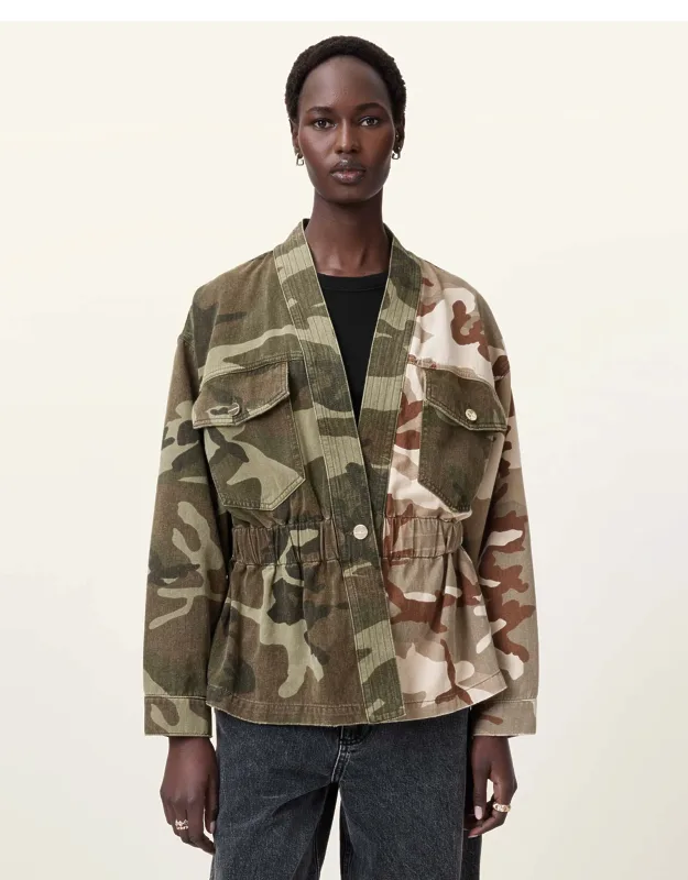 Amelia Camouflage Jacket