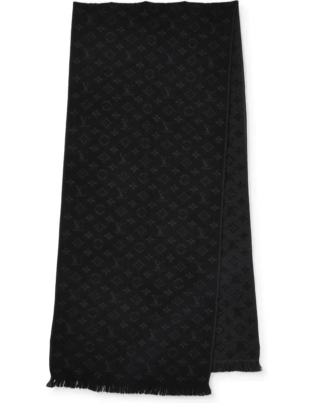 Monogram Wool Scarf
