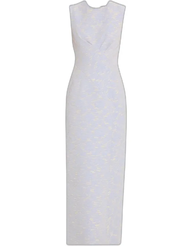 Sleeveless Column Maxi Dress