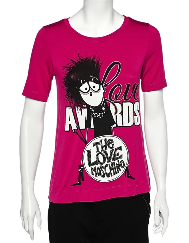 Printed Modal Knit T-shirt
