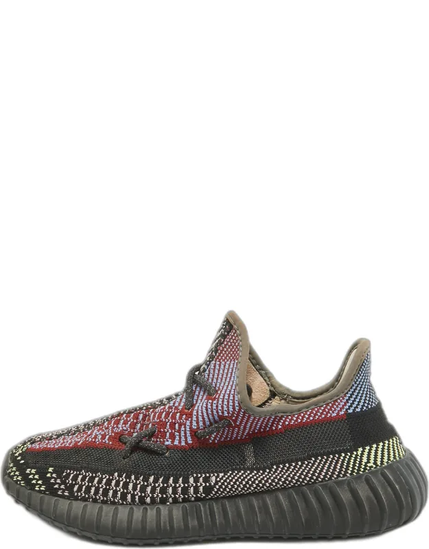 Multicolor Knit Fabric Boost 350 V2 Yecheil Non-reflective Sneakers