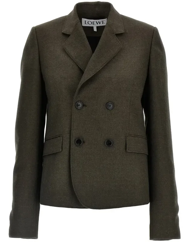 Mélange Twill Blazer
