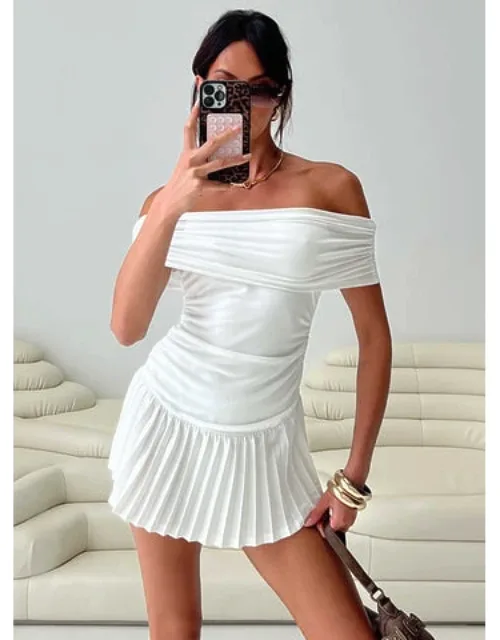 Off The Shoulder Mini Dress