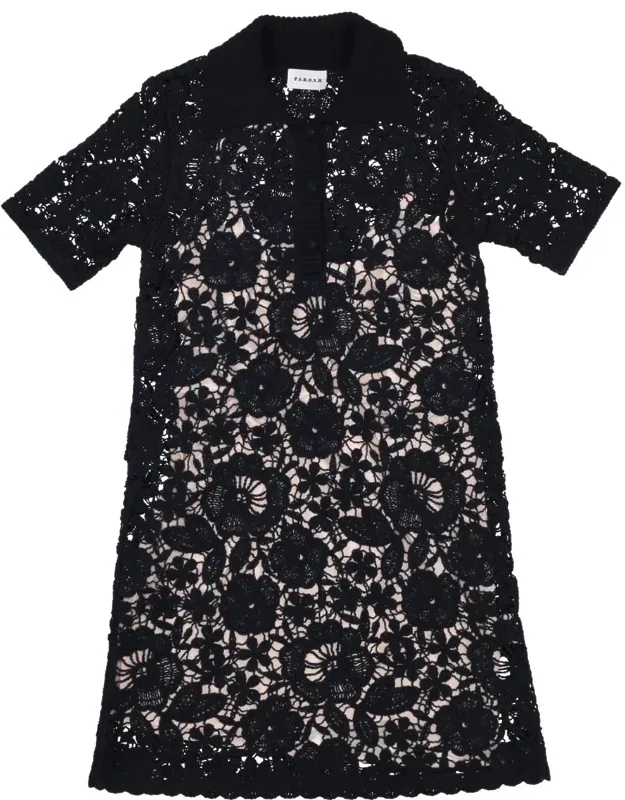 Copper Cotton Mini Dress