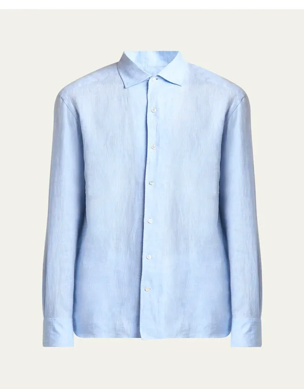 Oasi Lino Casual Button-down Shirt