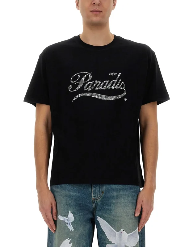 Crystal Logo T-shirt Made In Portugal