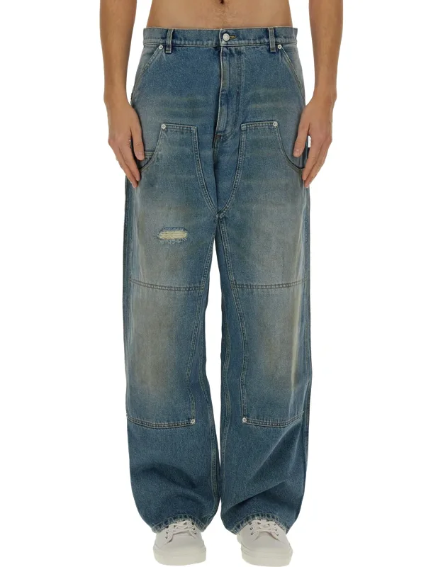 Wide-leg Jeans