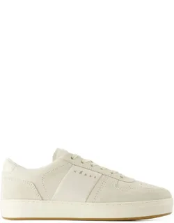 H668 Sneakers With Smooth Calfskin And Round Toe Shape