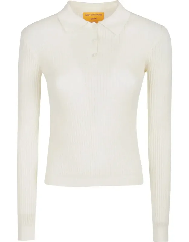 Guest In Residence Sweater With Polo Neck