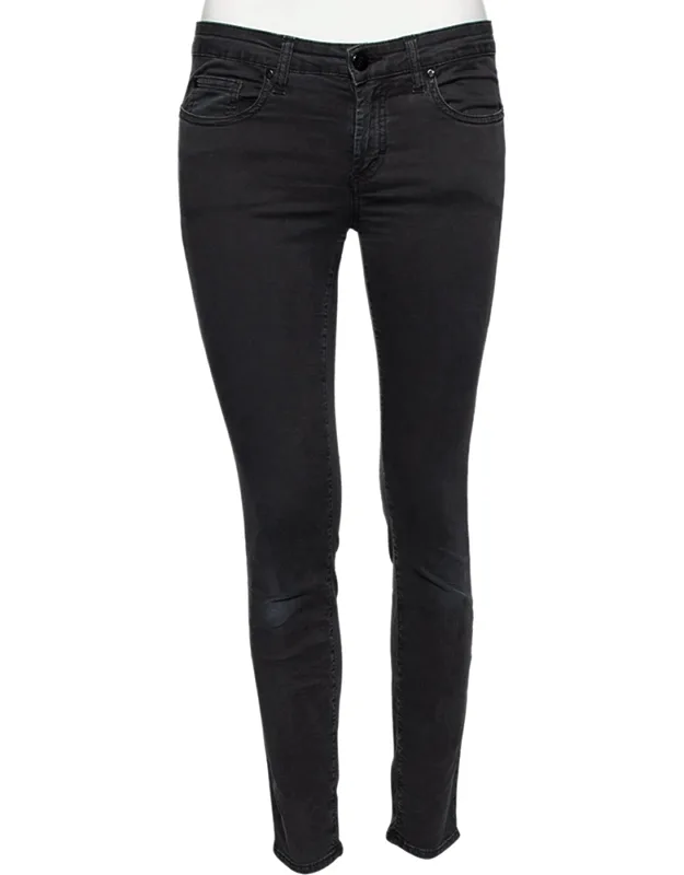 Denim Stud Embellished Pocket Detailed Jeans