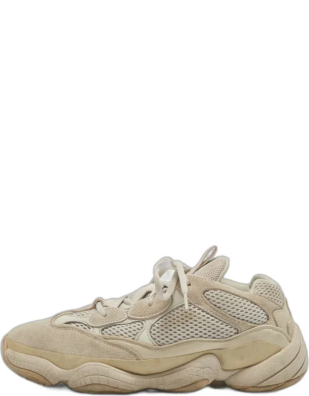 Mesh And Suede 500 Salt Sneakers