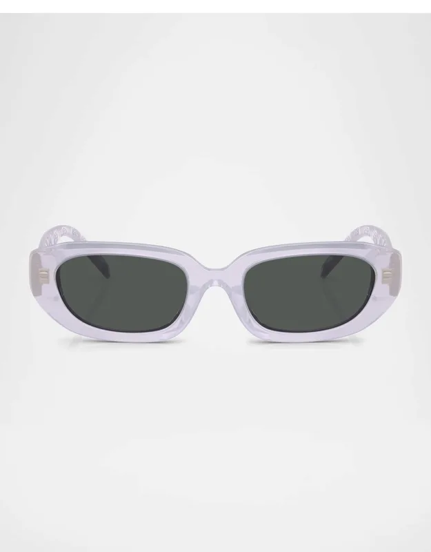 Rectangular Acetate Sunglasses