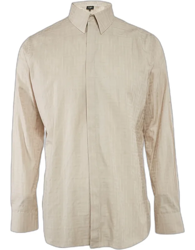 Zucca Jacquard Button Front Shirt