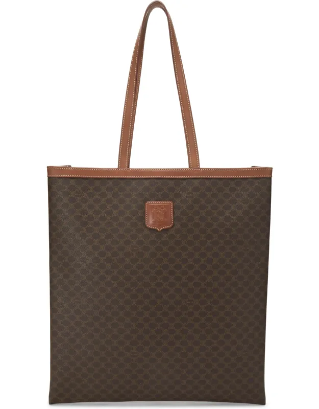 Coated Canvas Macadam Tote