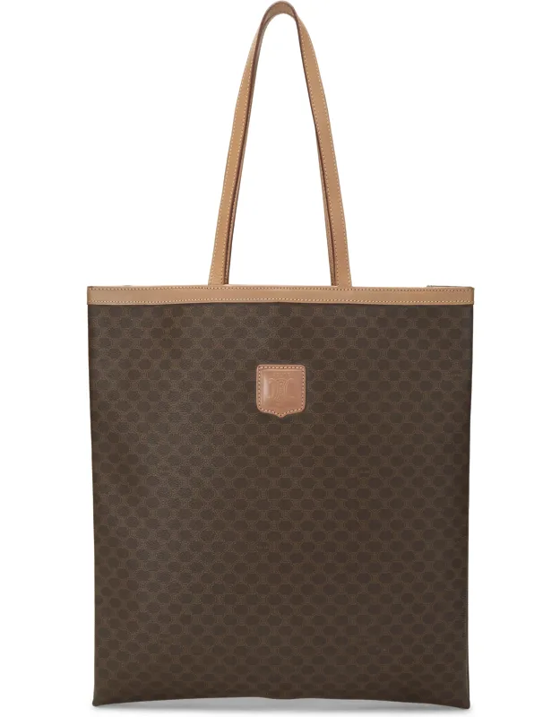 Coated Canvas Macadam Tote