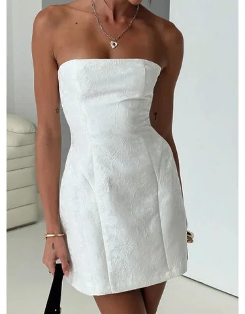 Heaven Sent Strapless Mini Dress