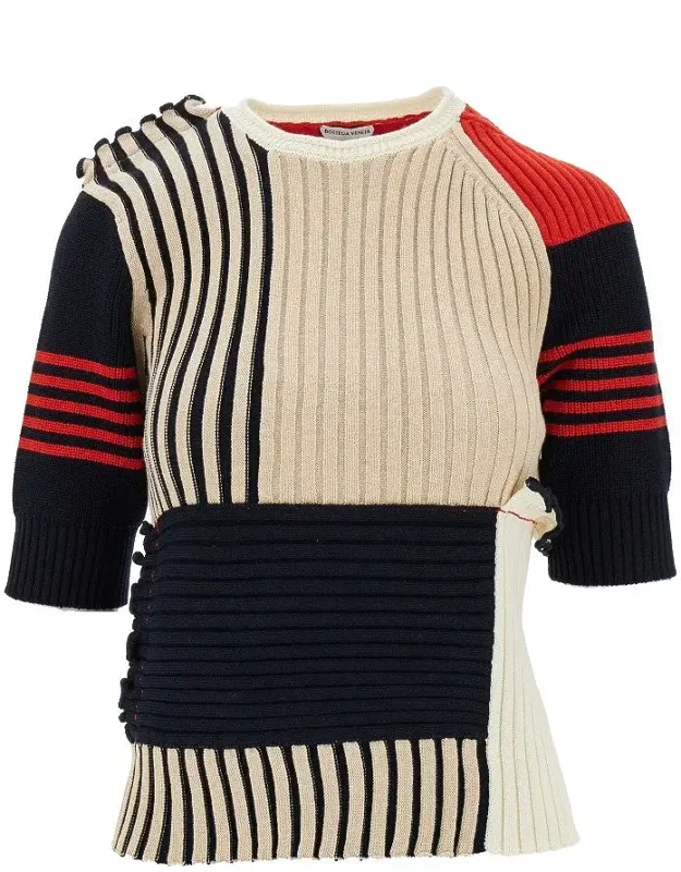 Cotton Patchwork Sweater