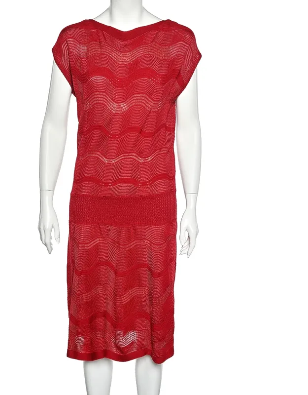 Patterned Wool Dress