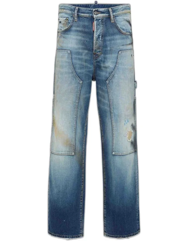 Wide Leg Carpenter Jeans