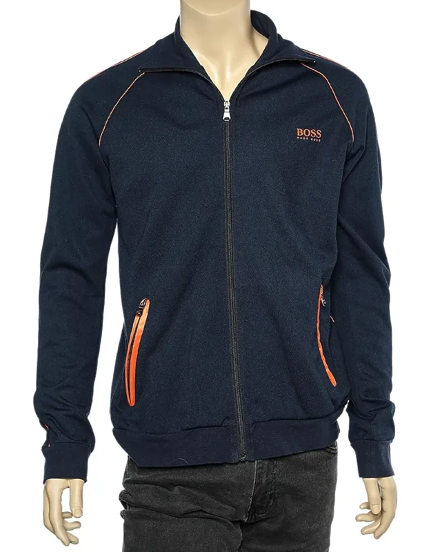 Knit Zip Front Track Jacket
