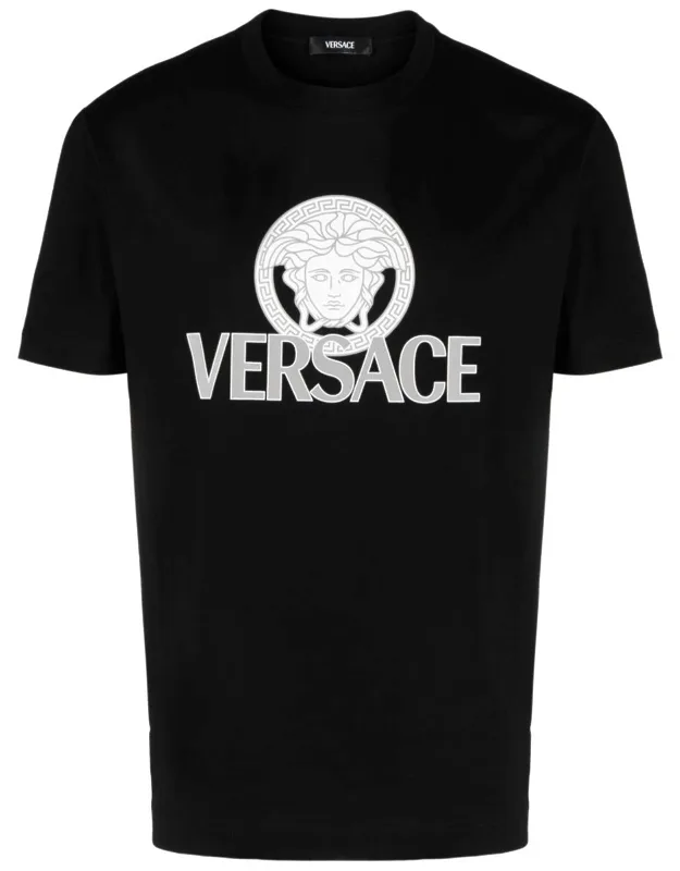 T-shirt With Ribbed Crewneck And Short Sleeves