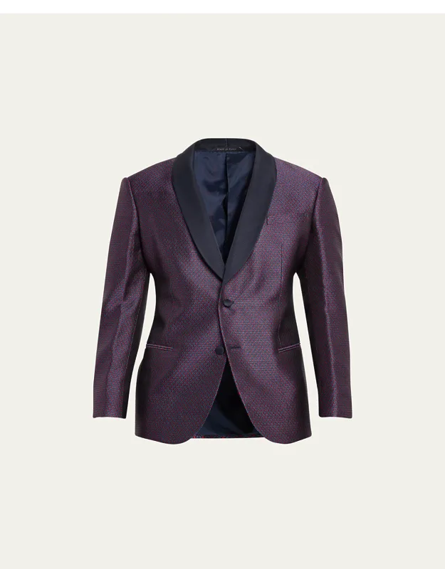 Jacquard Shawl Blazer