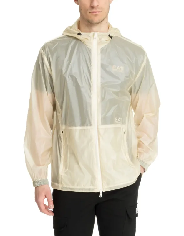 Jacket With Hood And Pockets