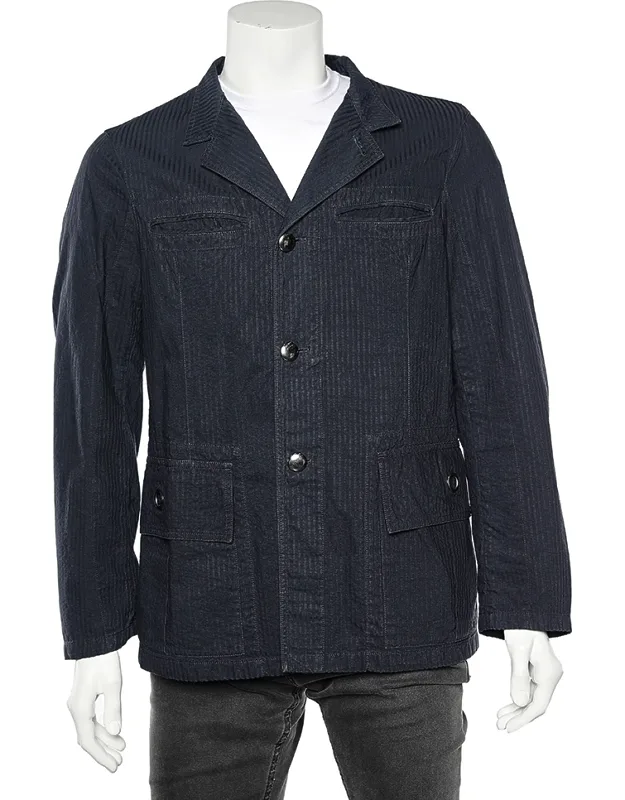 Striped Cotton Jacket