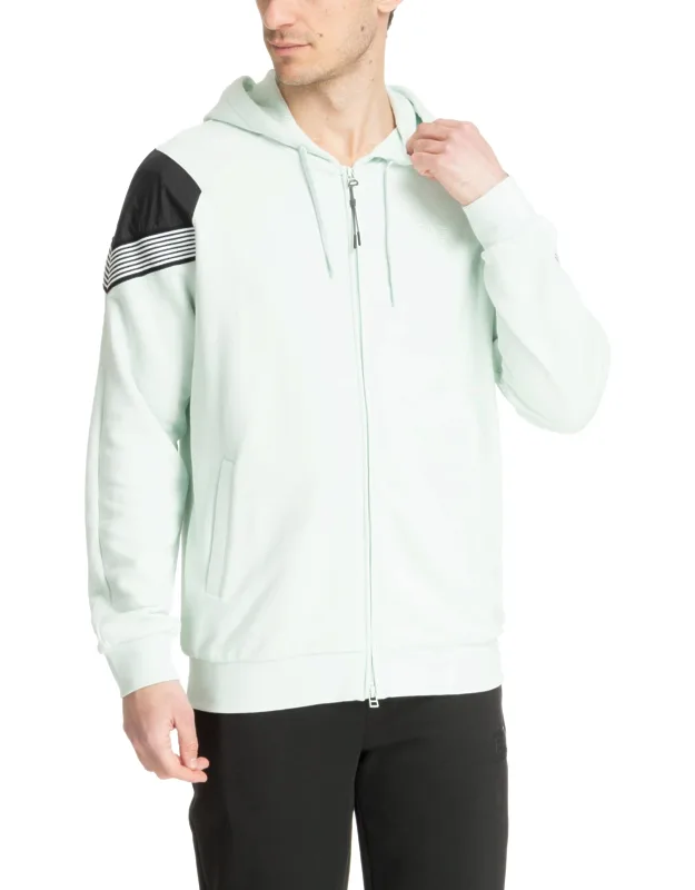 Hoodie With Logo And Pockets
