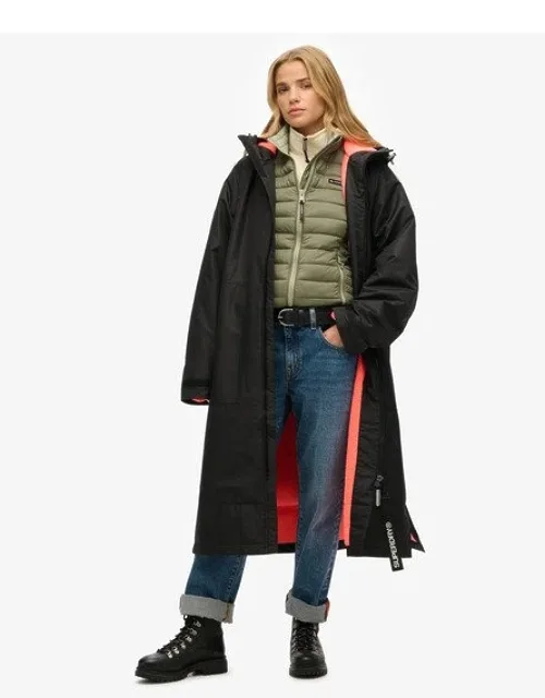 Superdry Robe With Hood And Borg Lining