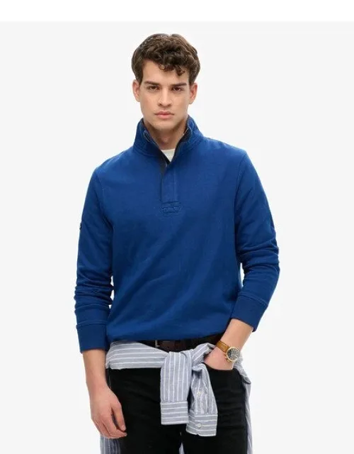 Cotton Classics Jersey Half Zip Jumper