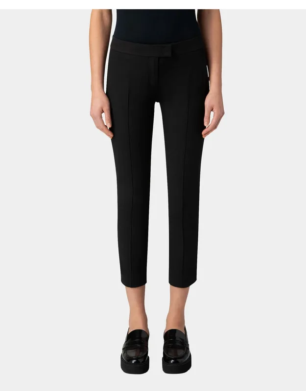 Frankie Straight-leg Cropped Pants
