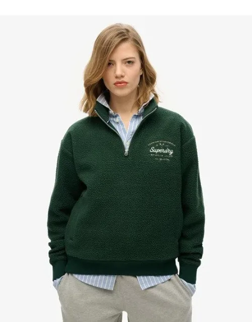 Country Club Fleece Half Zip Sweatshirt