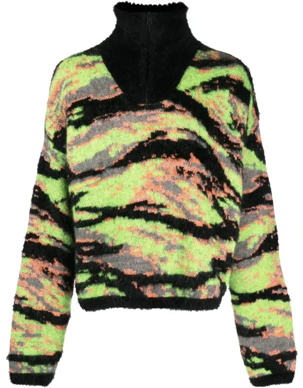 Jacquard Tiger Sweater