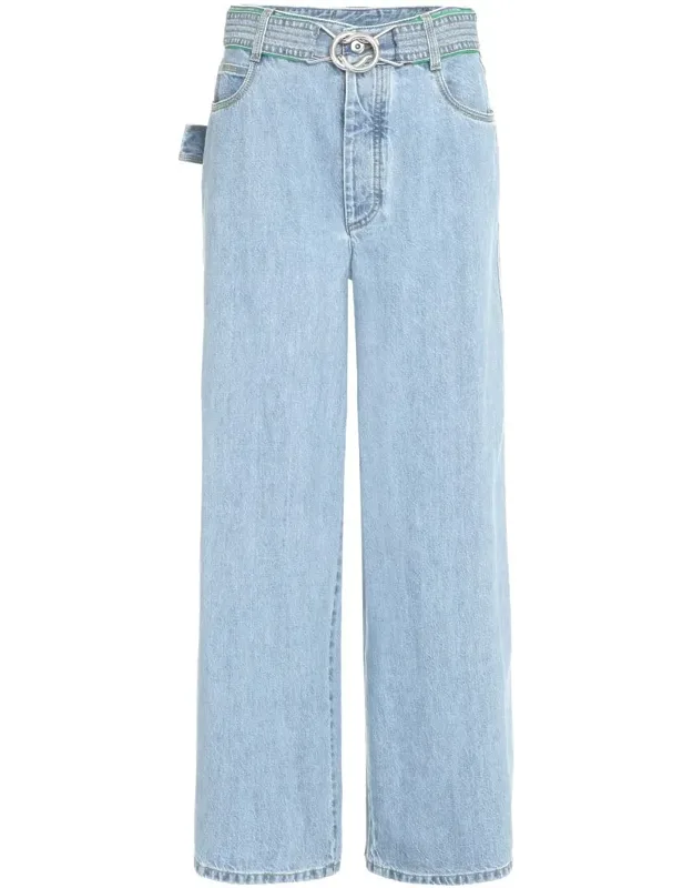 Wide-leg Jeans