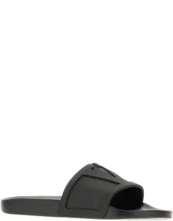 Valentino Garavani Flat Shoes With Vlogo Signature And Moulded Footbed
