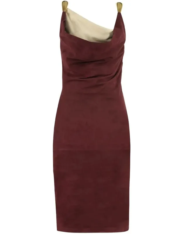 Suede Midi-dress