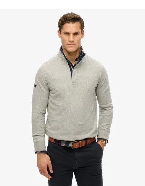 Cotton Classics Jersey Half Zip Jumper