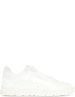 Freedots Leather Low-top Sneakers