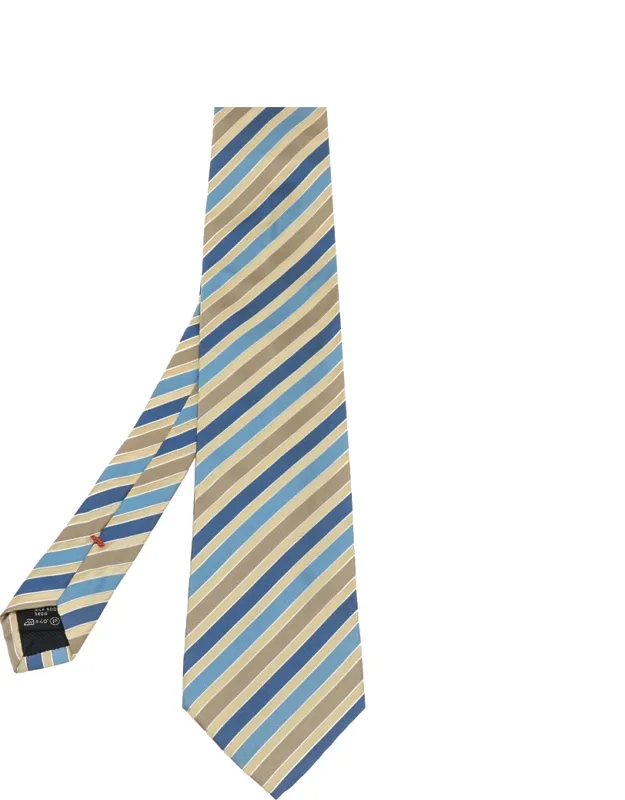 Multicolor Striped Silk Tie