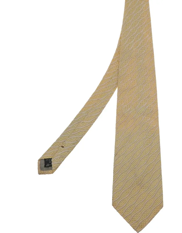 Vintage Jacquard Silk Tie