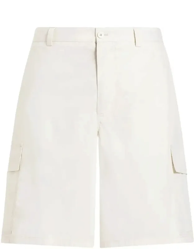Trousers With Concealed Fly And Button Fastening