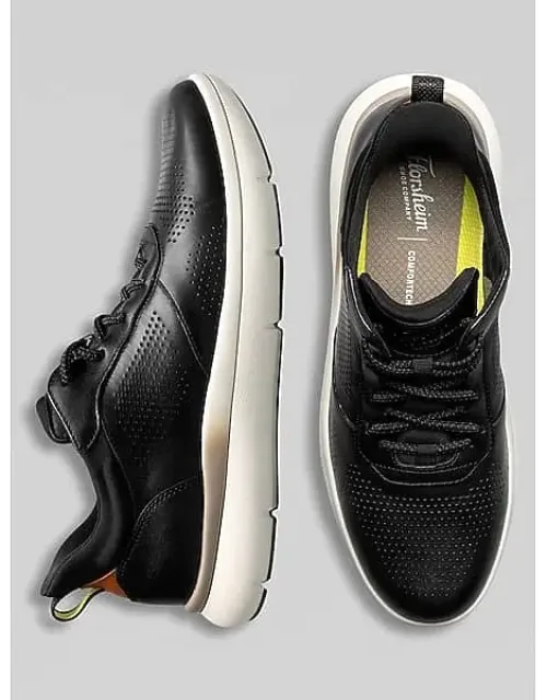 Fleet Perforated Toe Elastic Lace Sneakers